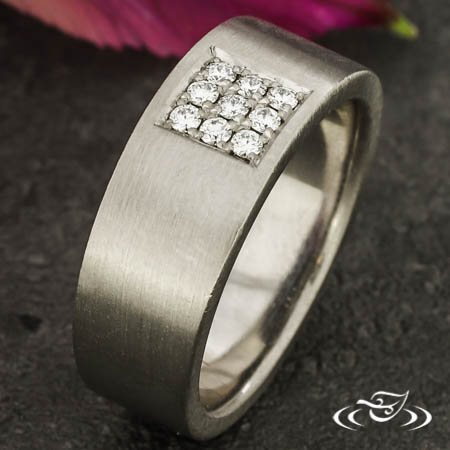 Tapered Pave Band