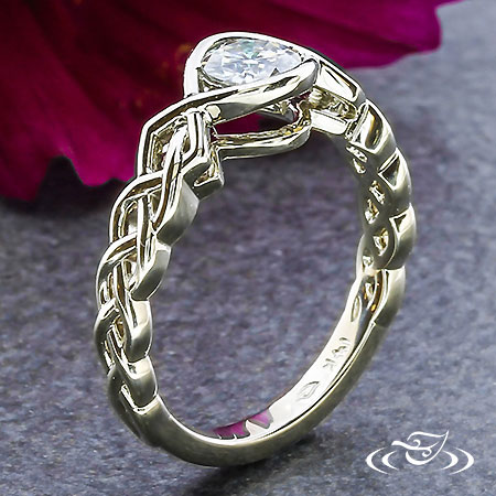 Celtic Knot Wrap Engagement Ring