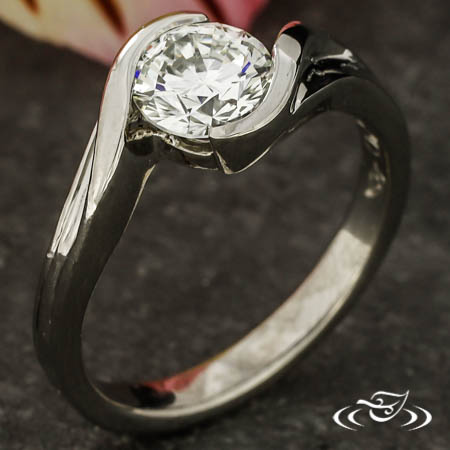 Wrap Style Engagement Ring 