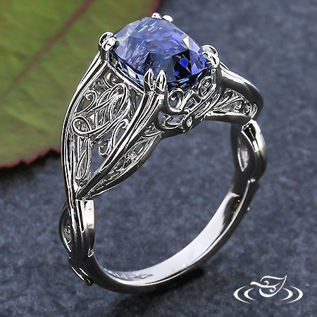 Amazing Art Nouveau Filigree Ring