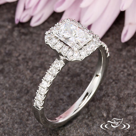 Radiant French Set Halo