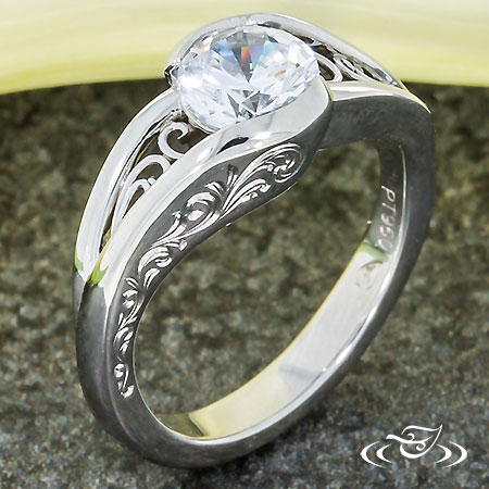 Wrap Style With Filigree And Engraving