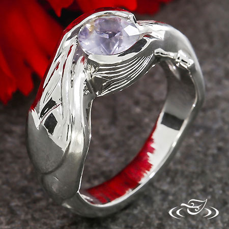  Fish And Bird Engagement Ring 