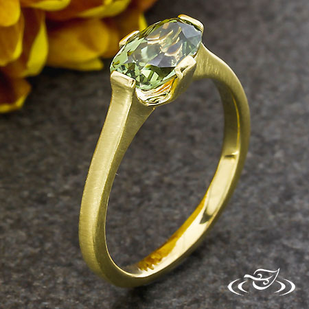 Contempary Sapphire Ring