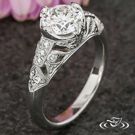Edwardian Inspired Engagement Ring