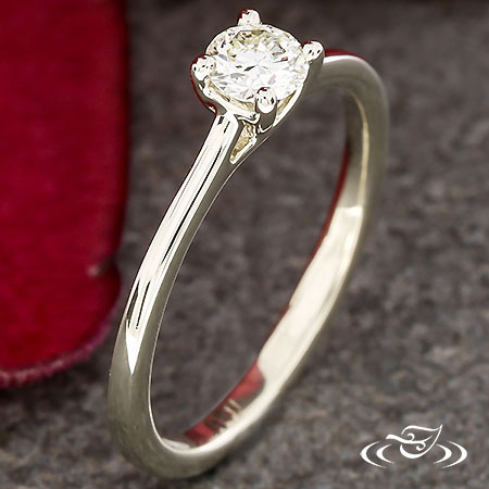 Delicate Trellis Engagement Ring