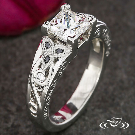 Trinity Knot Engagement Ring