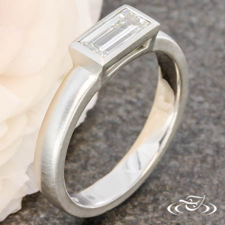 Baguette Diamond Contemporary Ring