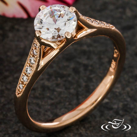 Trellis Style Diamond Ring 