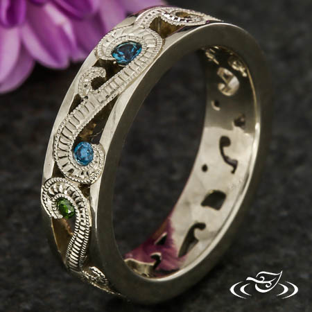 Colorful Swirl Band