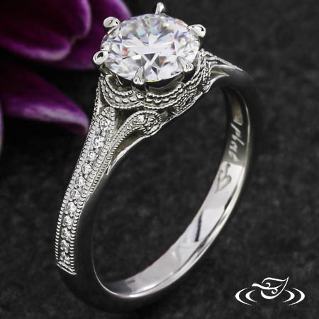 Regal Diamond Engagement Ring
