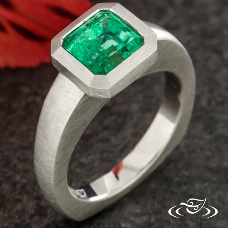 Emerald And Platinum Heavy Bezel