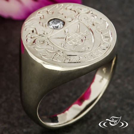 Family Crest Signet Ring