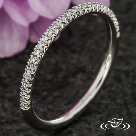 French Set Pave Band