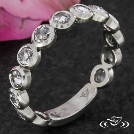 Rose Cut Diamond Band