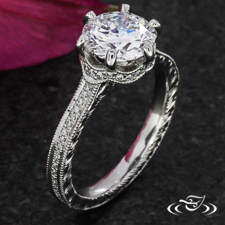 Scalloped Hidden Halo