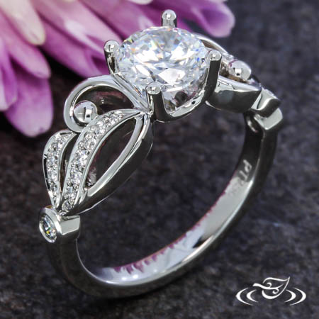 Fleur D' Love Engagement Ring