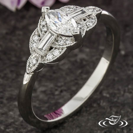 Art Deco Inspired Ring