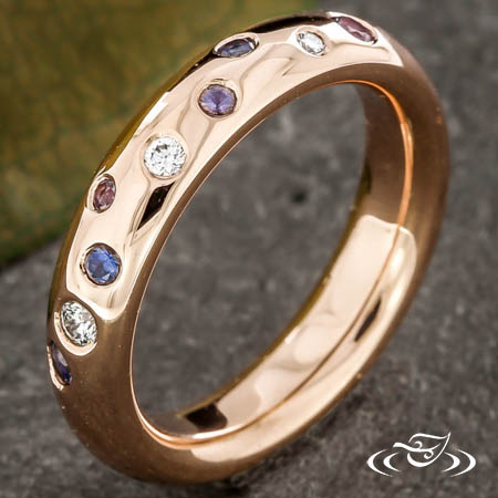 14K Rose Gold Comfort Fit 4mm Wedding Ring