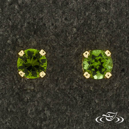 Tourmaline Stud Earrings