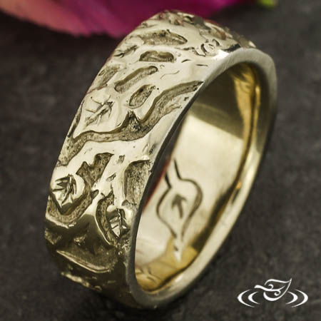 Carved Tree Band
