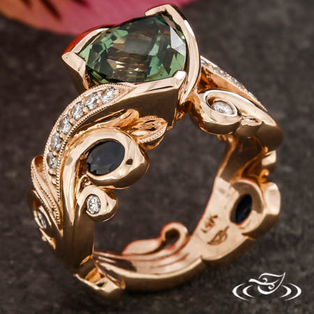 Trillion Sapphire Ring