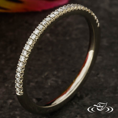 Delicate French Pave Band