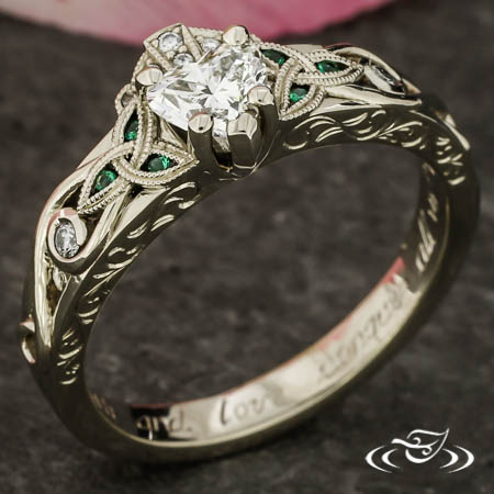 Trinity Knot Claddagh Ring