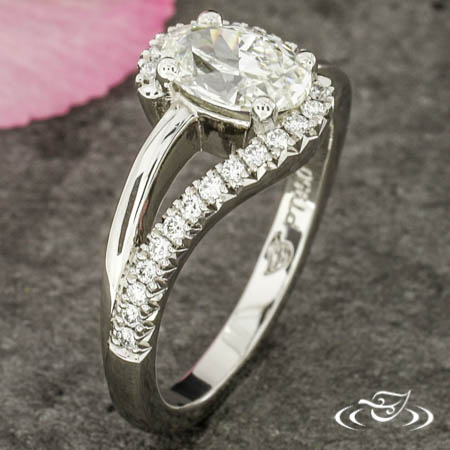 Wrap Style Engagement Ring