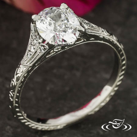 Platinum Vintage Ring