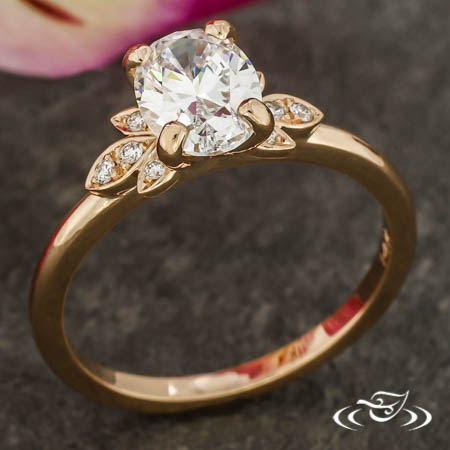 Accented Oval Solitaire