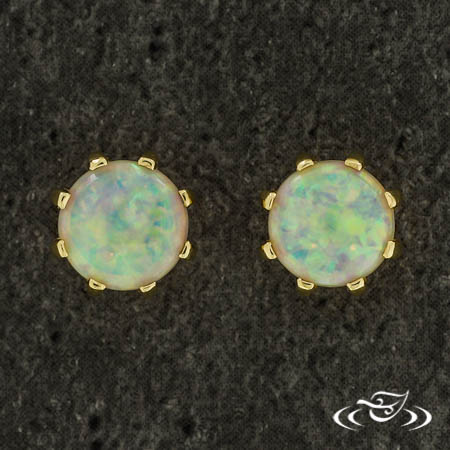 Opal Studs Earrings