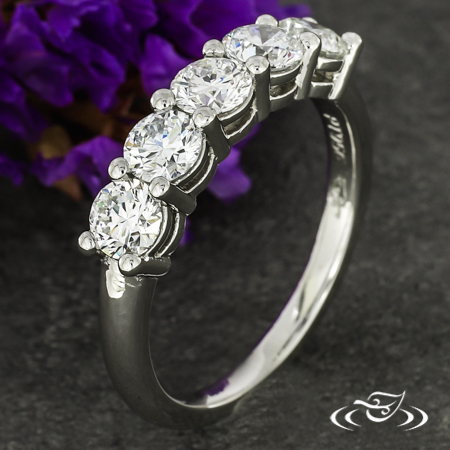 Five Stone Lab Diamond Ring