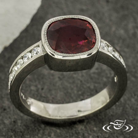 Customize engagement and wedding ring