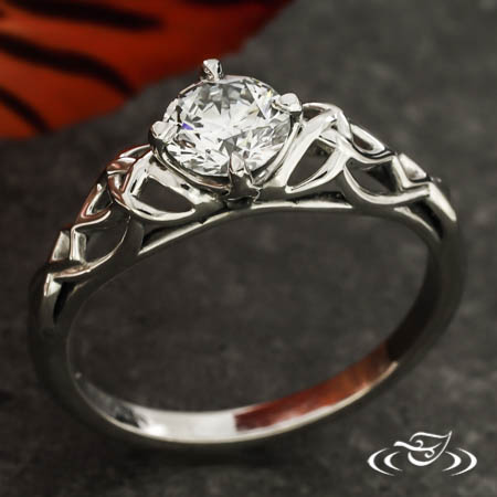 Celtic Engagement Ring