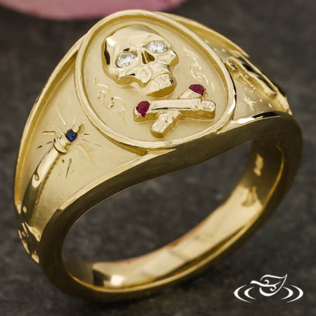 Pirate Signet Ring