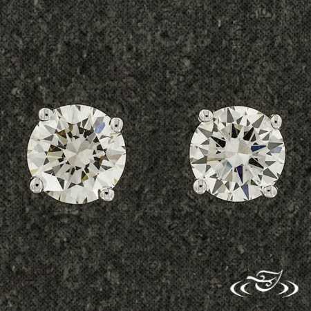 Lab Diamond Stud Earrings 1.00Ctw