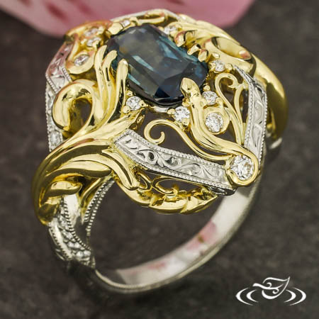 Acanthus Antique-Inspired Masterworks Ring