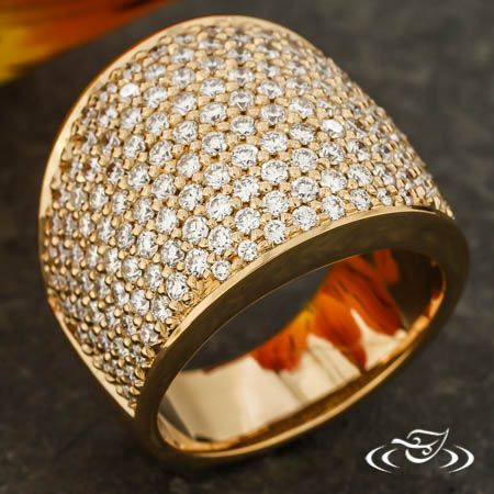 Pave Diamond Band