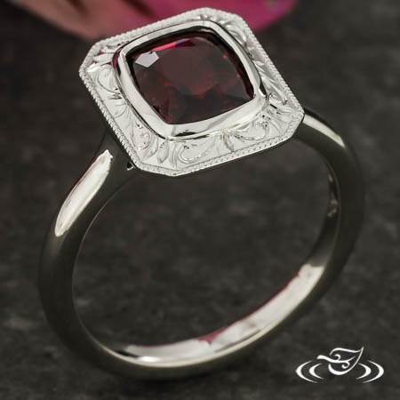 Art Deco Frame Ring