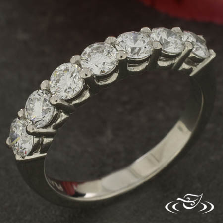 Shared Prong Diamond Band