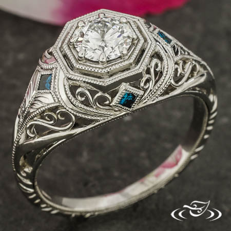 Edwardian-Inspired Engagement Ring