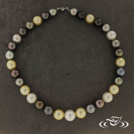 Multicolor Tahiti & South Sea Pearl Strand