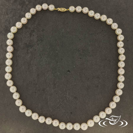 22" Akoya Pearl Necklace