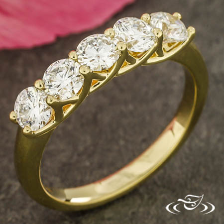 5 Stone Trellis Style Round Cut Diamond Engagement Prong Set Ring GIA F VS2  1Ct | eBay