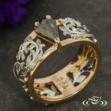 Fiddlehead Fern Wedding Ring