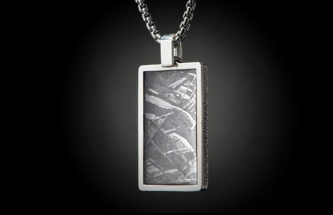 Meteorite Pinnacle Necklace