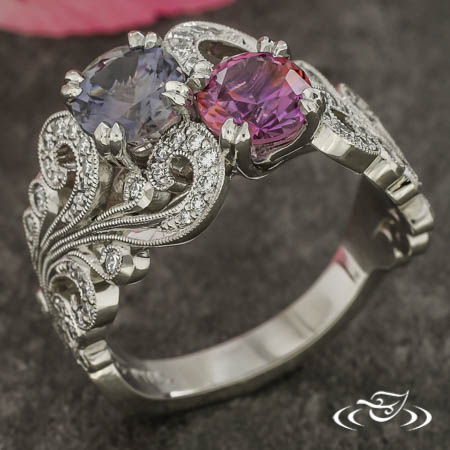 Toi Et Moi Ring Sapphire Ring