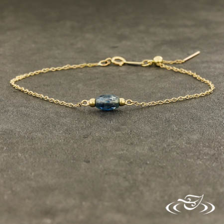 Sapphire Bead Bracelet