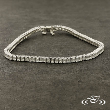 14Kw 5Ctw EC Lab Diamond Bracelet